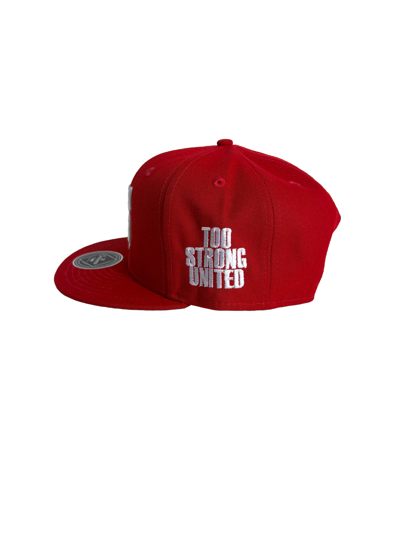TOO BLACK TOO STRONG / TOO STRONG UNITED SNAPBACK: Black / Red / Blue