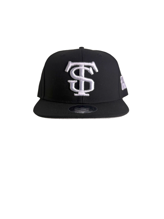 TOO STRONG UNITED (TSU) SNAPBACK: Black / Blue / Red